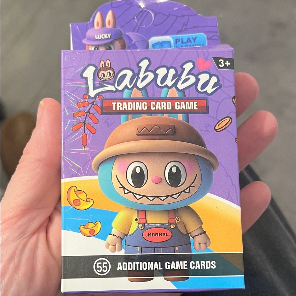 Labubu Trading Card Game - Purple and Blue